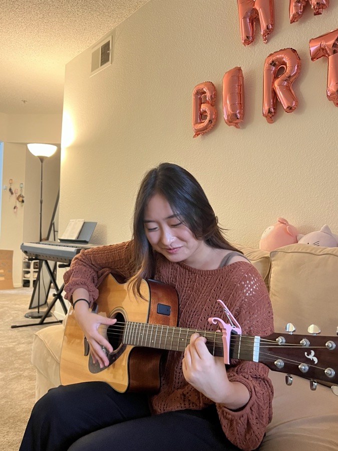 Learning guitar